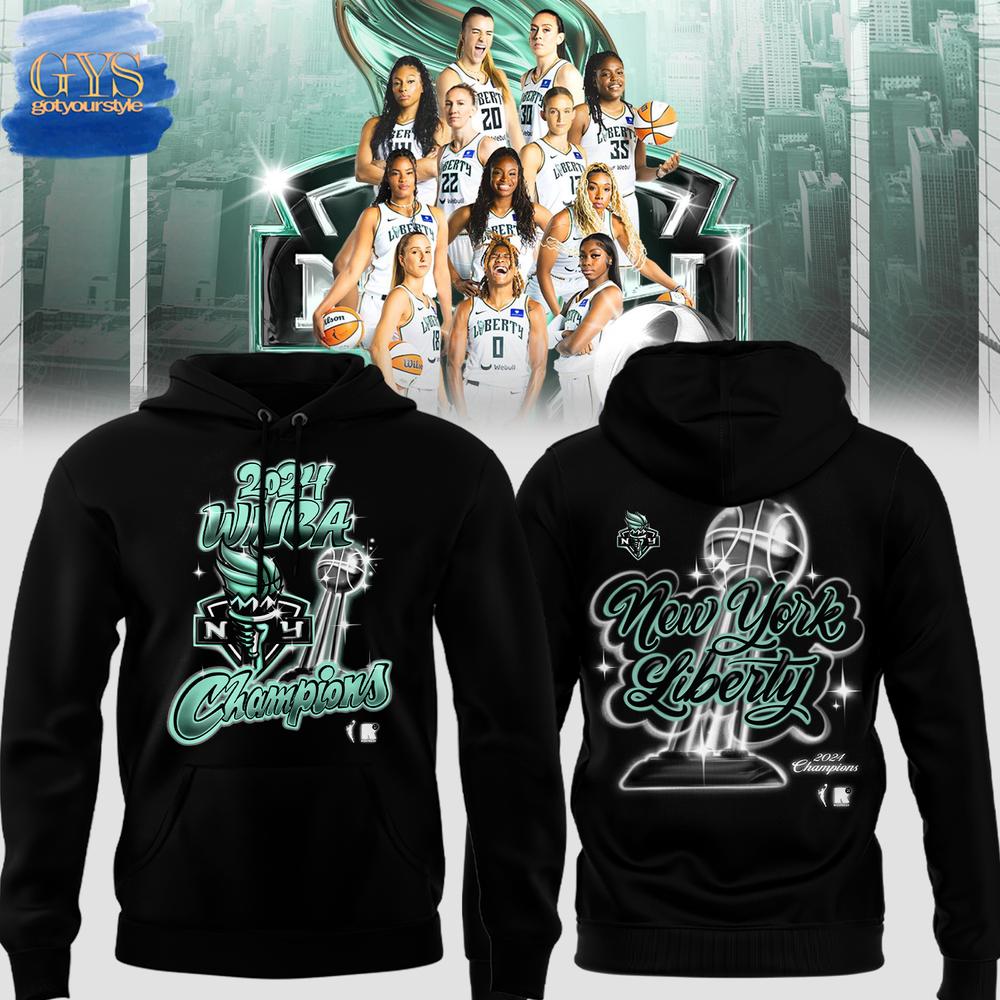 New York Liberty WNBA Champions 2024 Special Edition Hoodie