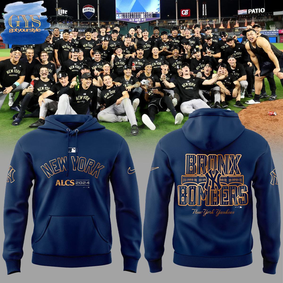 New York Yankees ALCS Bronx Bomber 2024 Hoodie