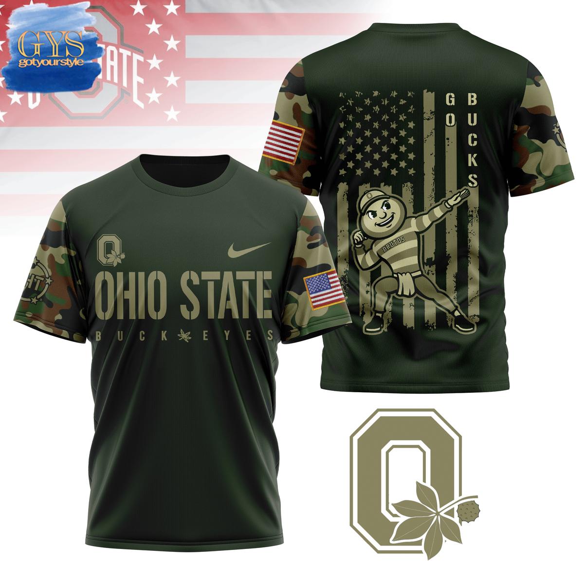 Ohio State Buckeyes Special Camo T-Shirt