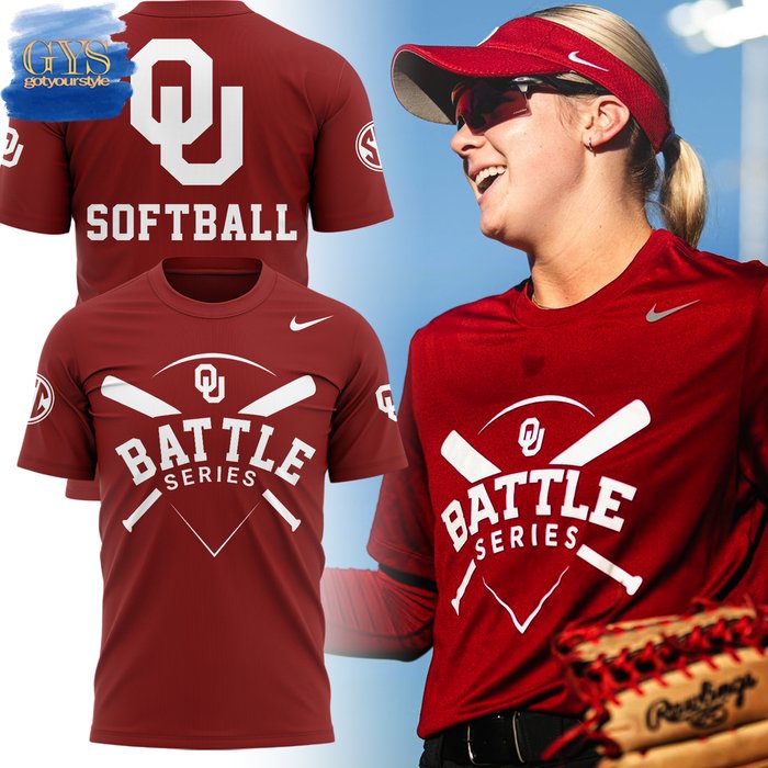 Oklahoma Softball Battle Series 2024 T-Shirt