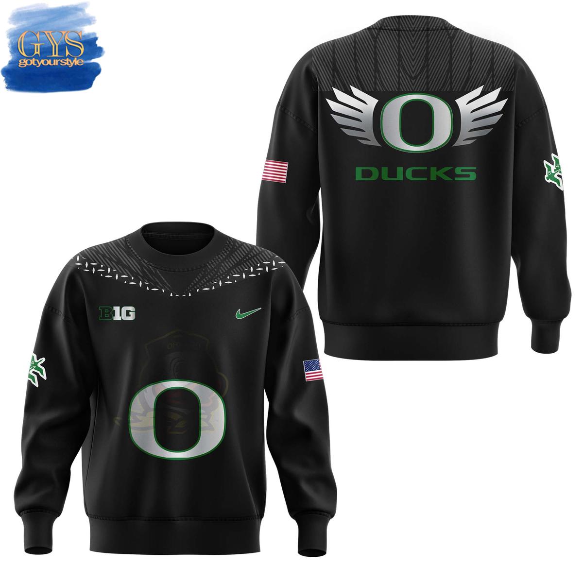 Oregon Football Disrupt the Darkness Game 2024 Sweater