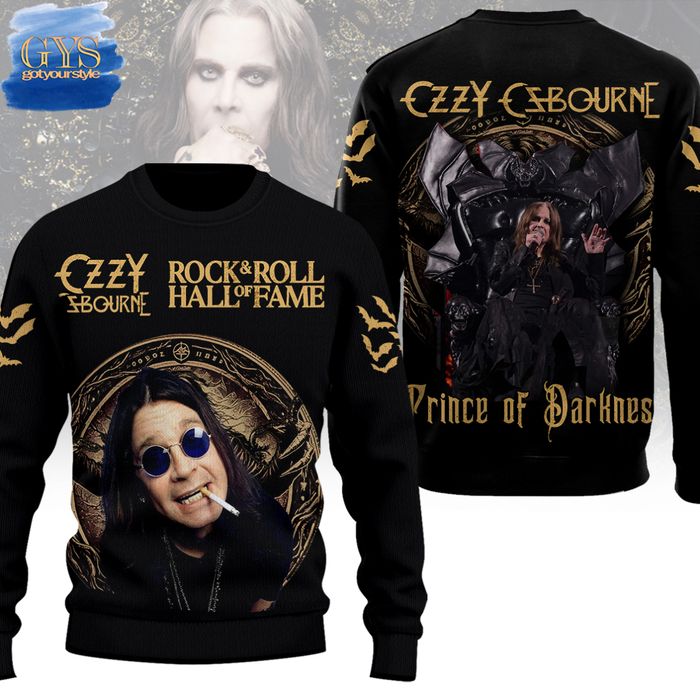 Ozzy Osbourne Prince Of Darkness Ugly Sweater