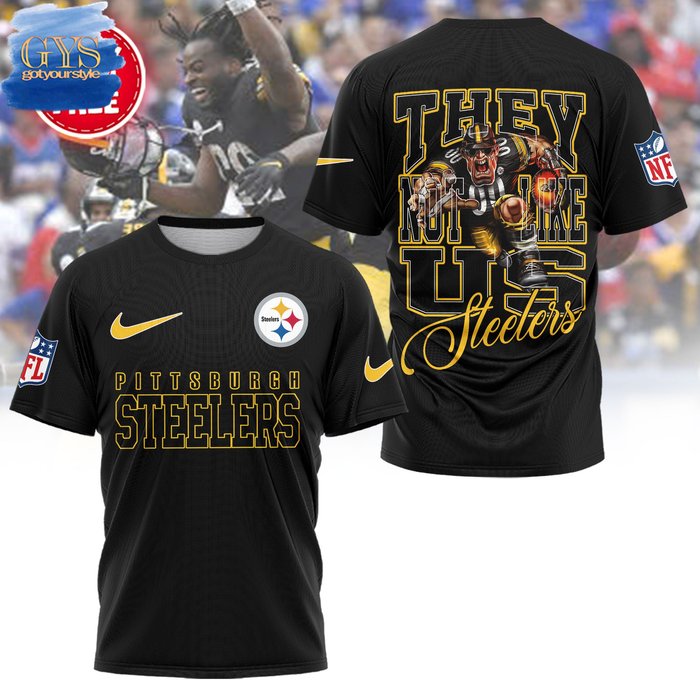 Pittsburgh Steelers They Not Like Us 2024 Shirt Collection