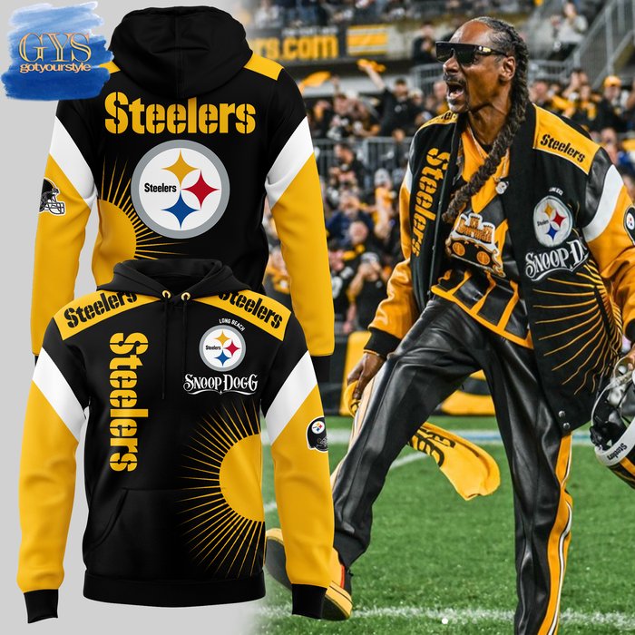 Pittsburgh Steelers x Snoop Dogg Long Beach Limited Edition Hoodie