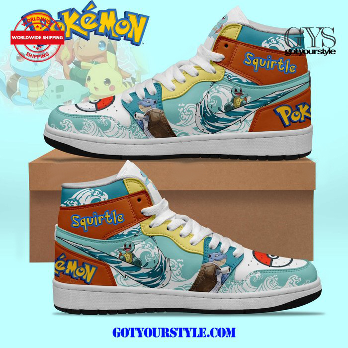 Pokemon Squirtle Water Limited Air Jordan 1