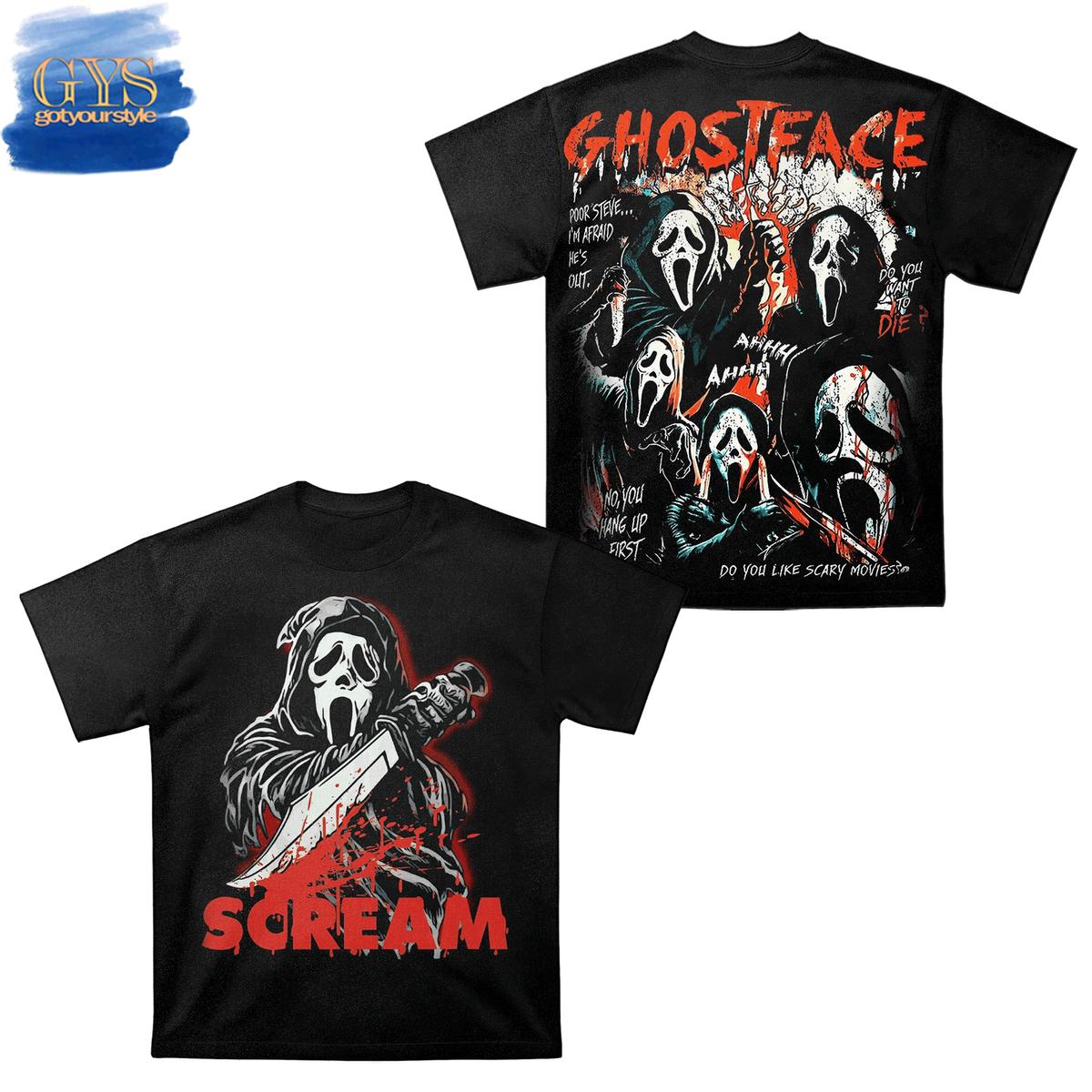 Scream Ghostface 2024 Limited Edition Shirt Collection