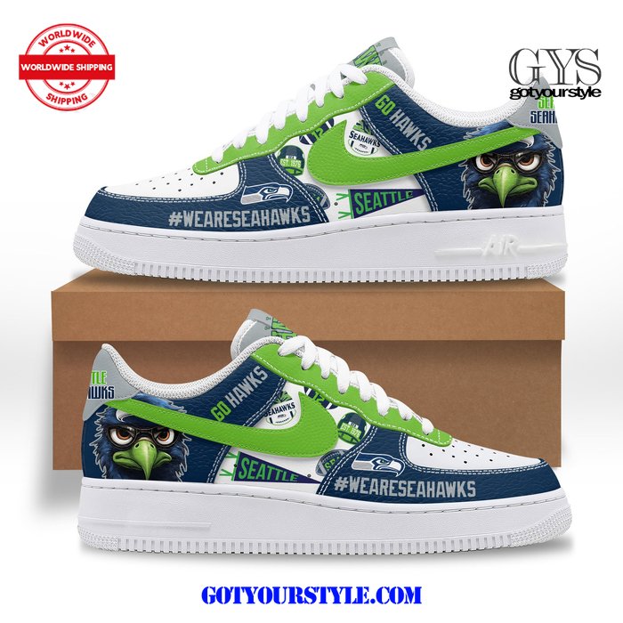 Seattle Seahawks Go Hawks Limited Air Force 1