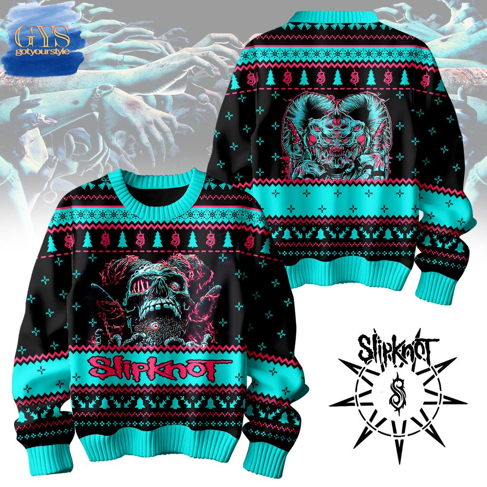 Slipknot Satanic Ugly Christmas Sweater