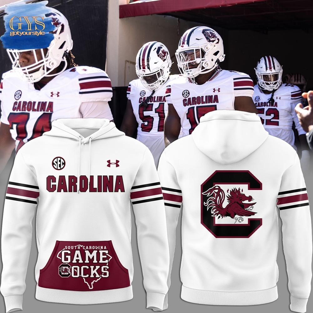 South Carolina Gamecocks 2024 Special White Hoodie