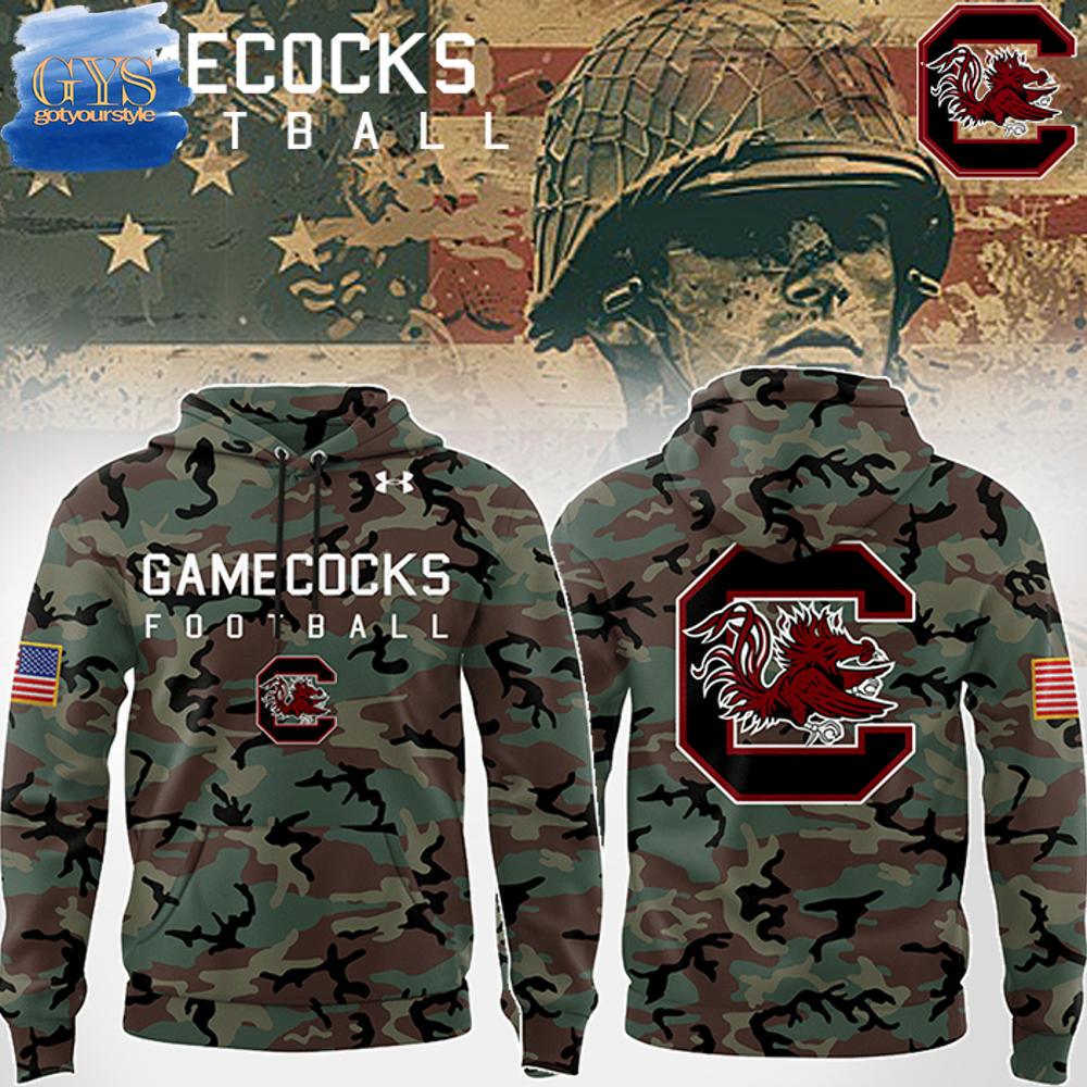 South Carolina Gamecocks USA Camo Limited Edition Hoodie