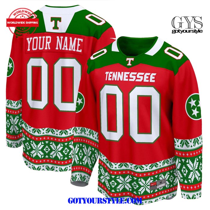 Tennessee Volunteers 2024 Christmas Premier Breakaway Red Jersey