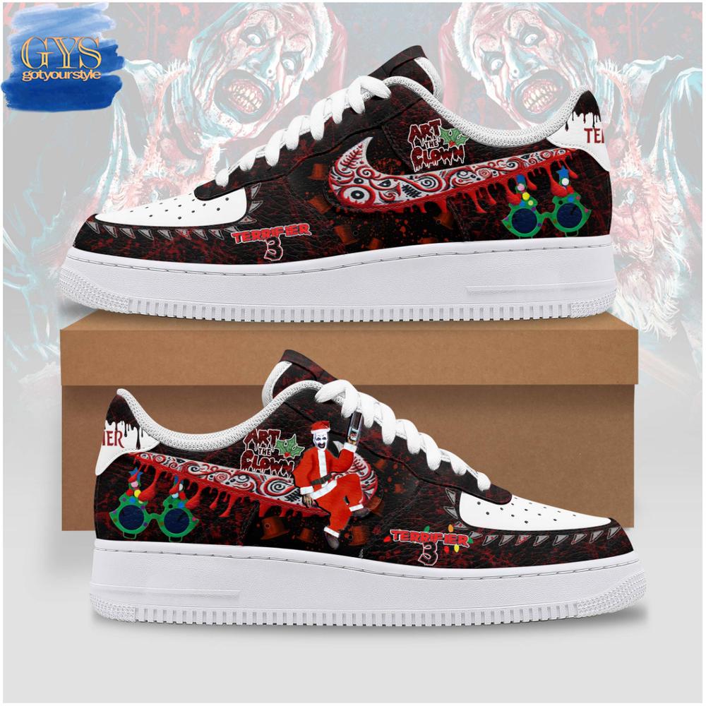 Terrifier 3 Santa Clown Christmas Air Force 1