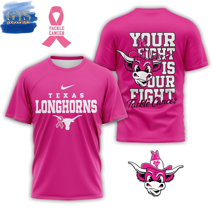 Texas Longhorns Tackle Cancer Limited Shirt