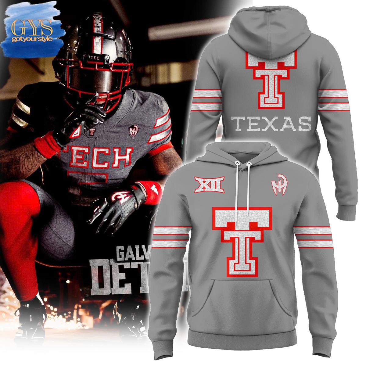 Texas Tech Red Raiders Galvanized 2024 Hoodie