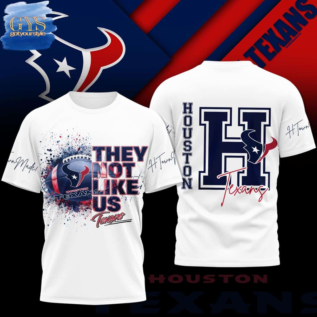 They Not Like Us Houston Texans Special Edition Shirt