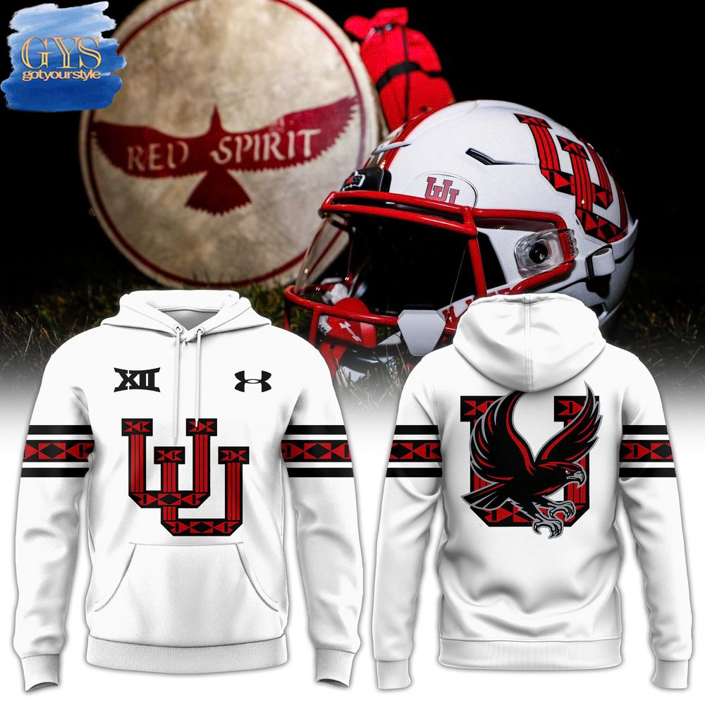 Utah Utes Big 12 NCAA Limited Edition White Hoodie