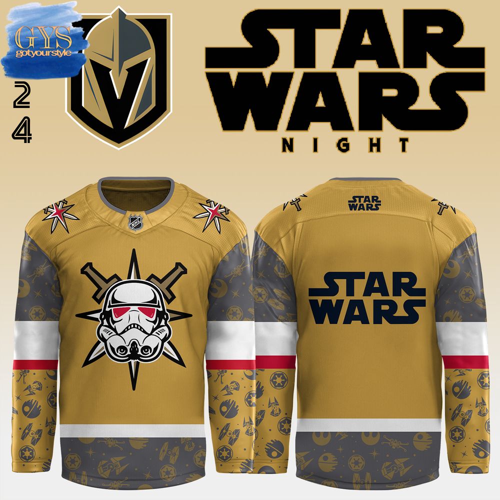 Vegas Golden Knights x Star Wars Night 2024 Special Jersey