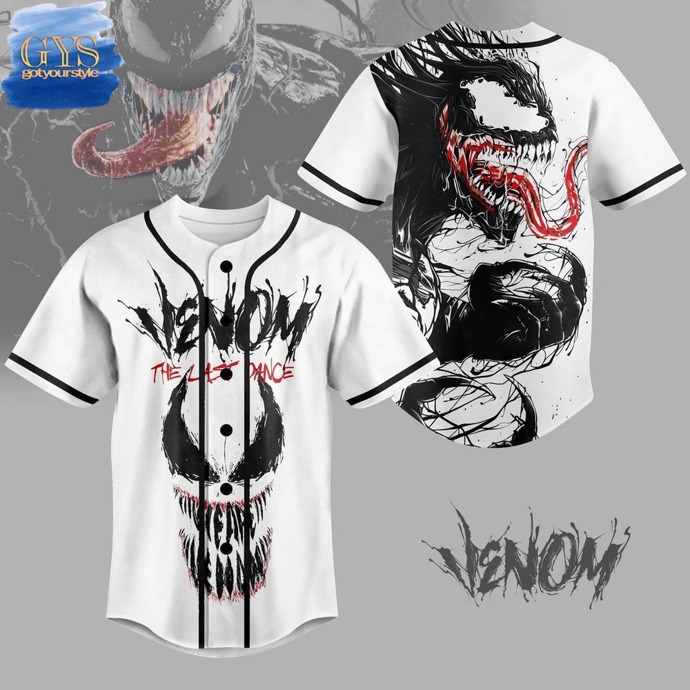 Venom The Last Dance Limited Edition Baseball Jersey