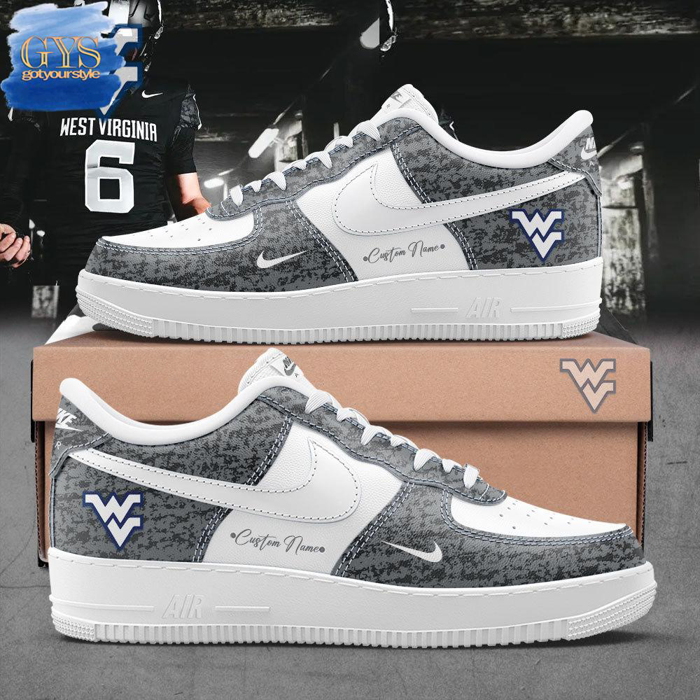 West Virginia Football x Nike Limited Edition Air Force 1