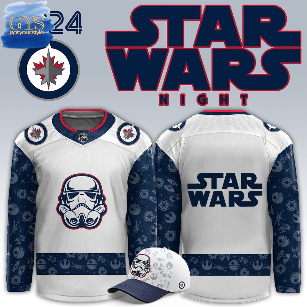 Winnipeg Jets x Star Wars Night 2024 Hockey Jersey