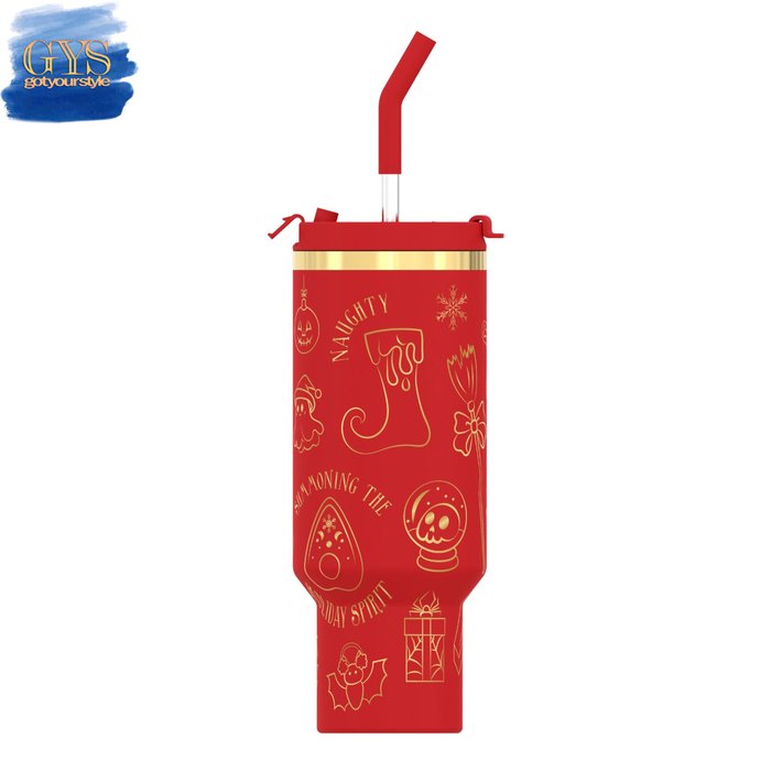 Witchy Christmas Special Edition 40 Oz Handle Tumbler