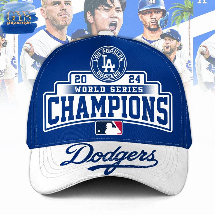 World Series Champions 2024 LA Dodgers Classic Cap