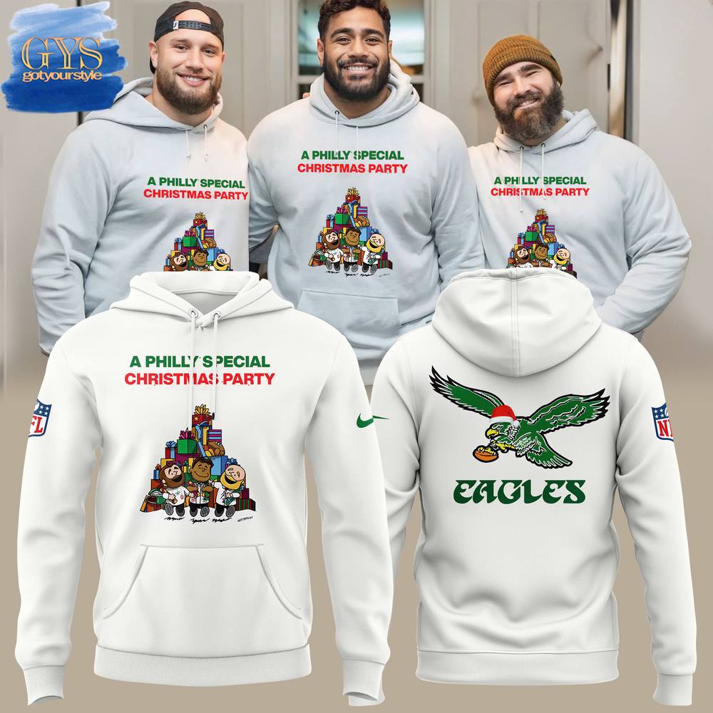 A Philly Special Christmas Party 2024 Philadelphia Eagles Hoodie