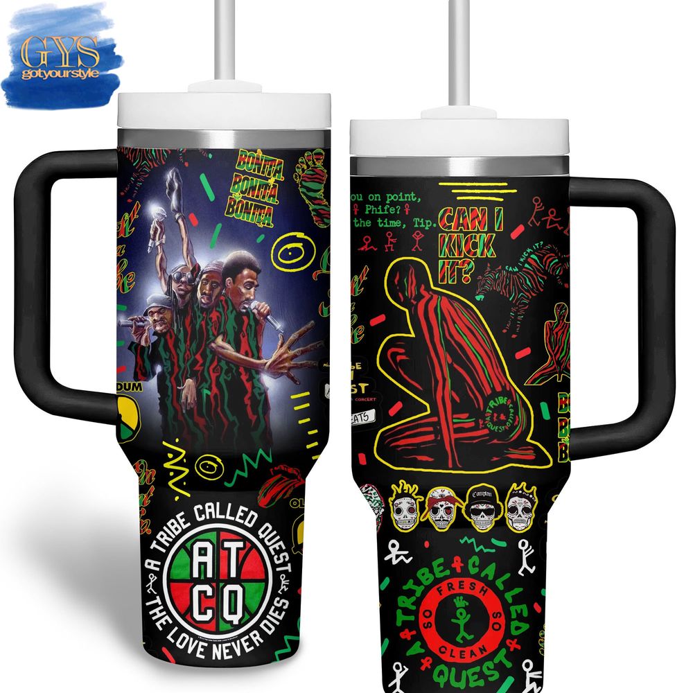 A Tribe Called Quest The Love Never Dies 40 Oz Handle Tumbler