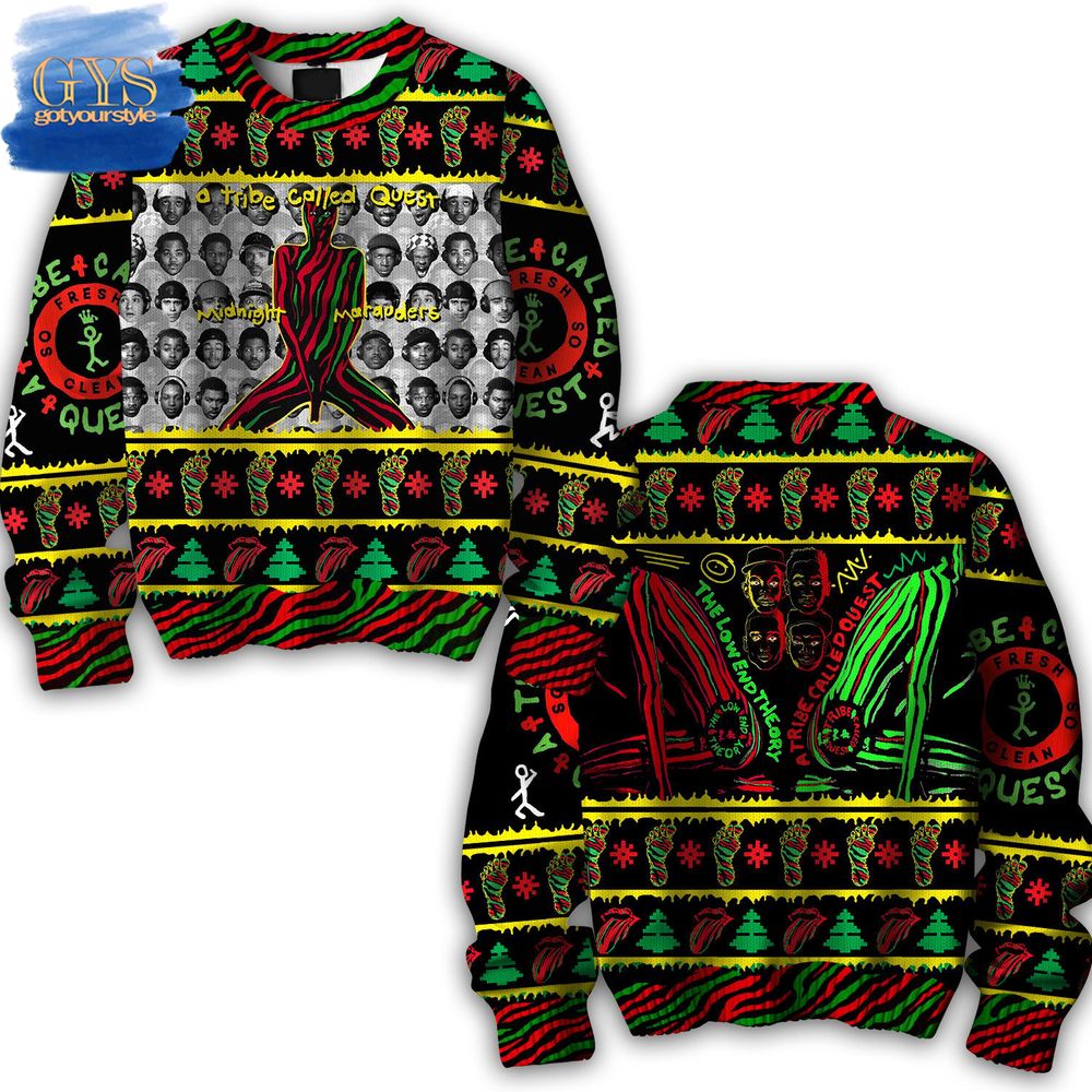 A Tribe Called Quest Ugly Christmas Sweater