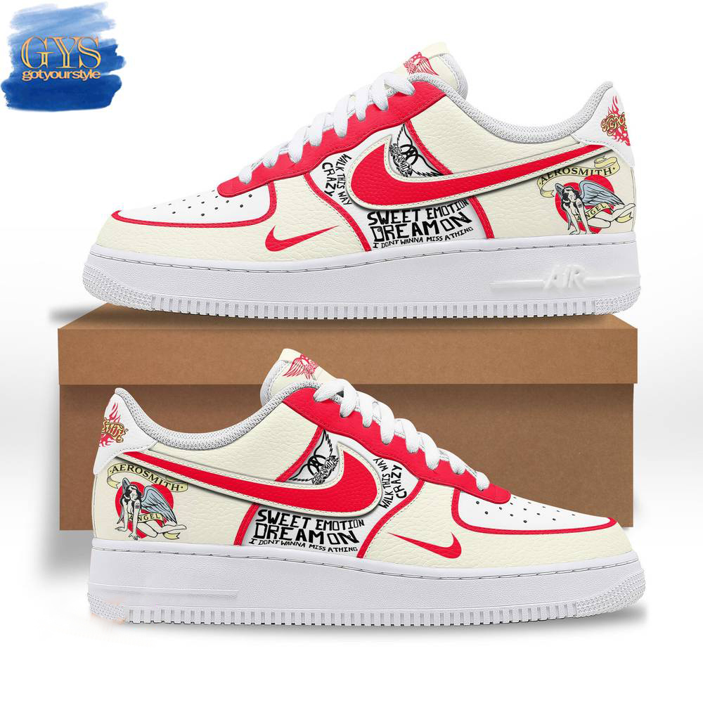 Aerosmith Sweet Emotion Limited Edition Nike Air Force 1