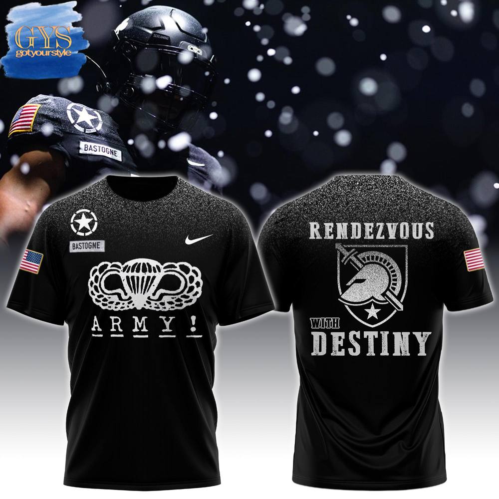 Army Black Knights 2024 Rivalry Collection Rendezvous With Destiny Shirt