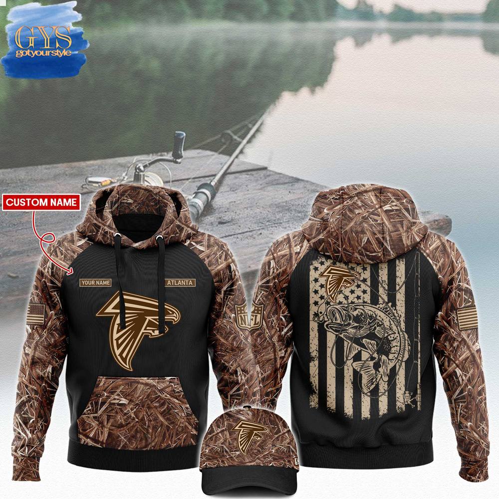 Atlanta Falcons NFL x Fishing 2024 Limited Edition Hoodie