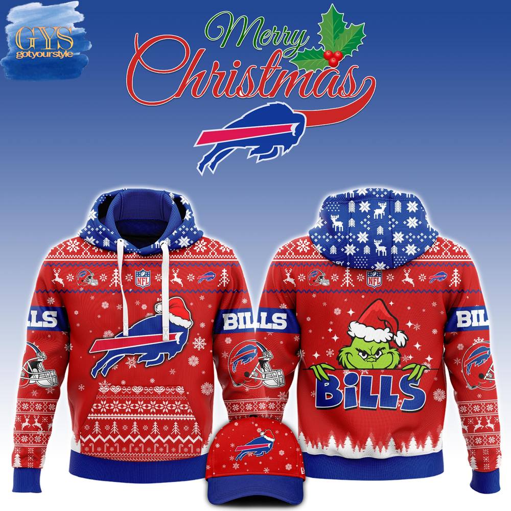 Buffalo Bills 2024 Christmas Limited Edition Hoodie