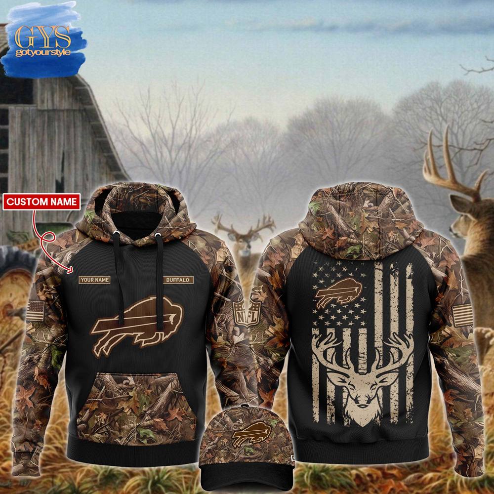 Buffalo Bills NFL x Hunting 2024 Limited Edition Hoodie