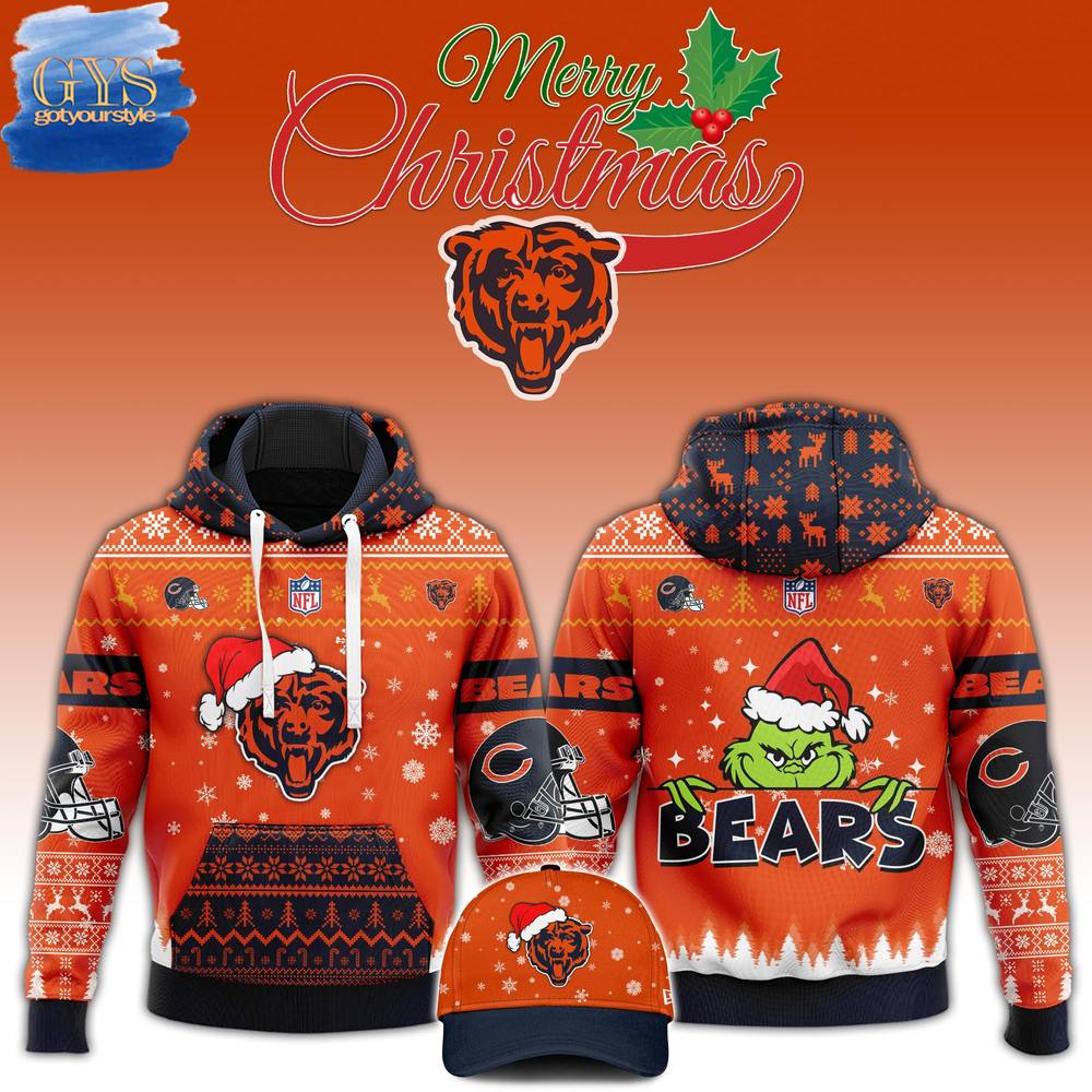 Chicago Bears 2024 Christmas Limited Edition Hoodie