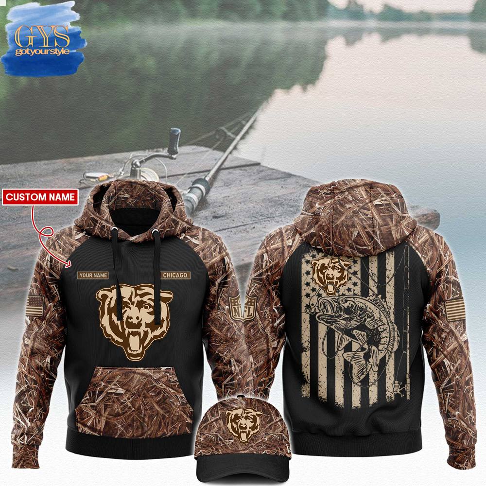 Chicago Bears NFL x Fishing 2024 Limited Edition Hoodie