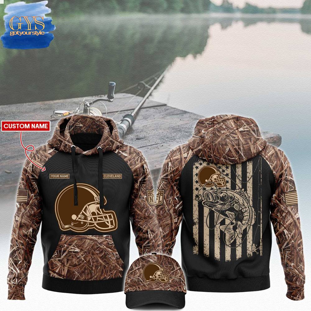 Cleveland Browns NFL x Fishing 2024 Limited Edition Hoodie