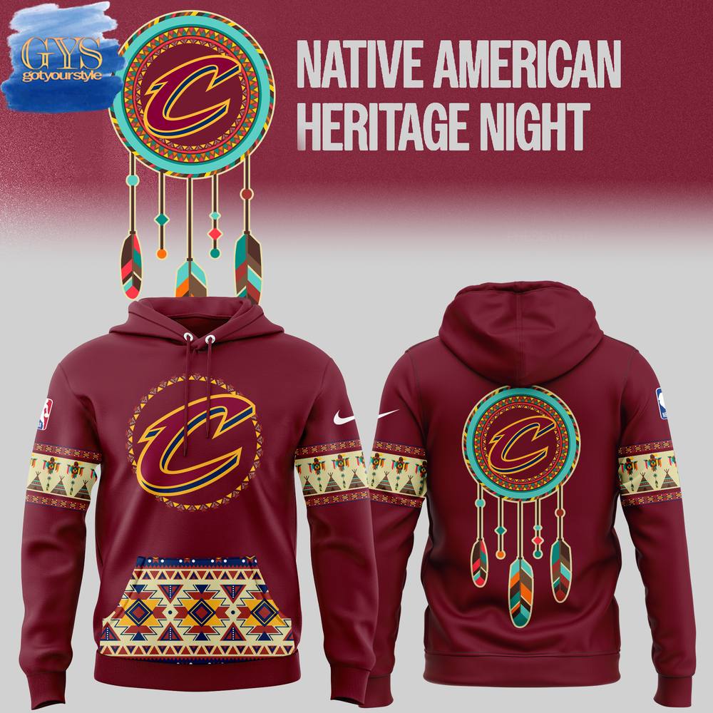 Cleveland Cavaliers Native American Heritage Night 2024 Limited Edition Hoodie