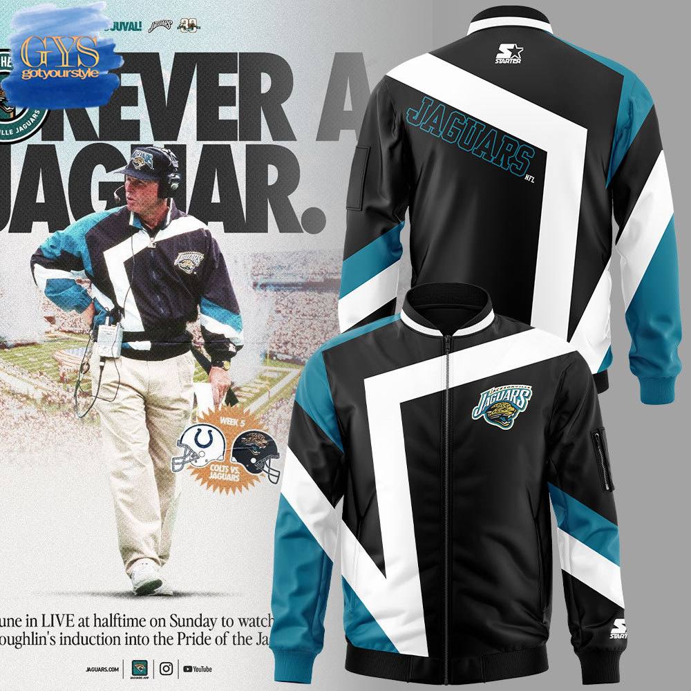 Coach Tom Coughlin Jacksonville Jaguars Limited Edition Bomber Jacket