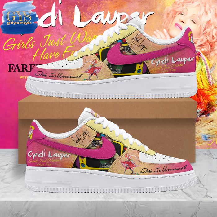 Cyndi Lauper Girls Just Wanna Have Fun Air Force 1