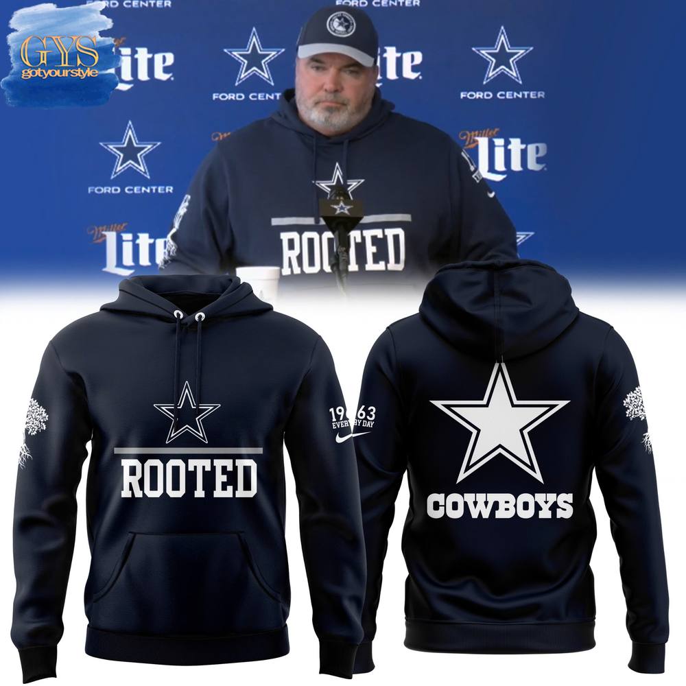 Dallas Cowboys Coach Mike McCarthy Rooted 1963 Hoodie