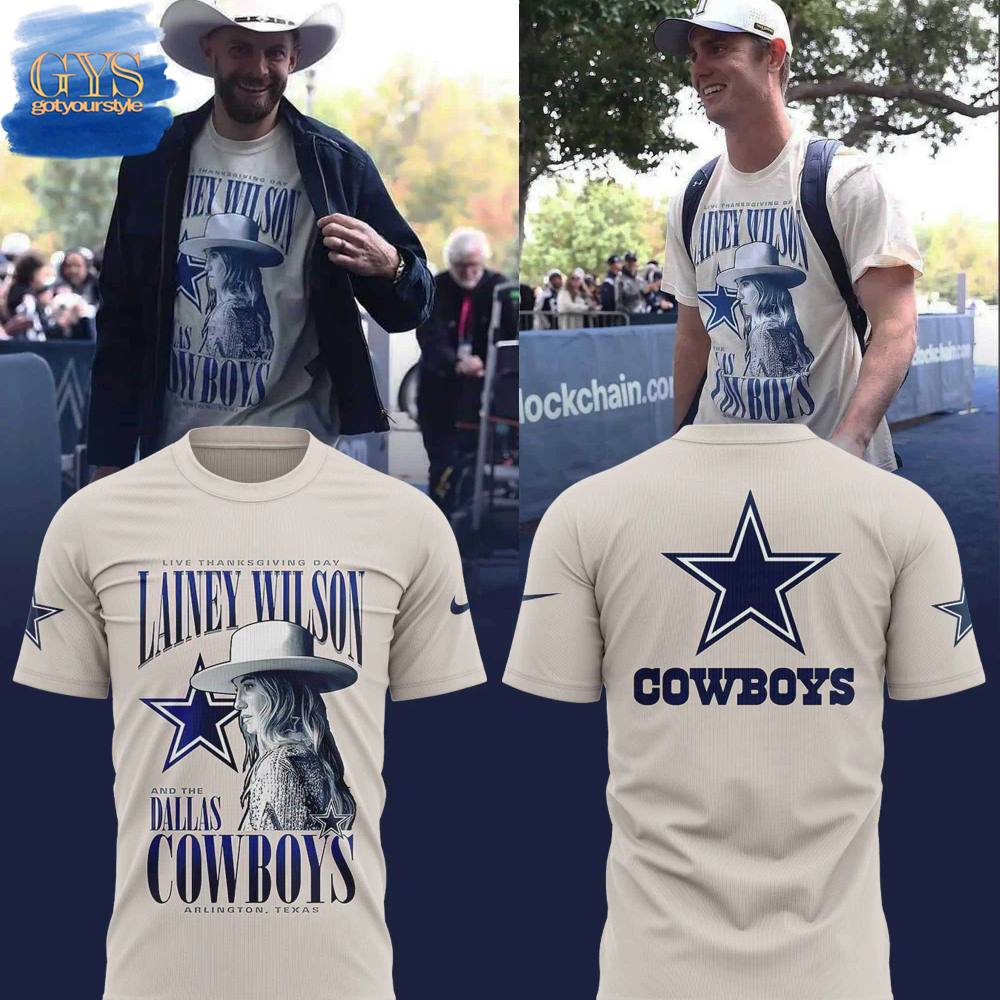 Dallas Cowboys Lainey Wilson Thanksgiving Halftime Arlington Nike Unisex Cream Shirt