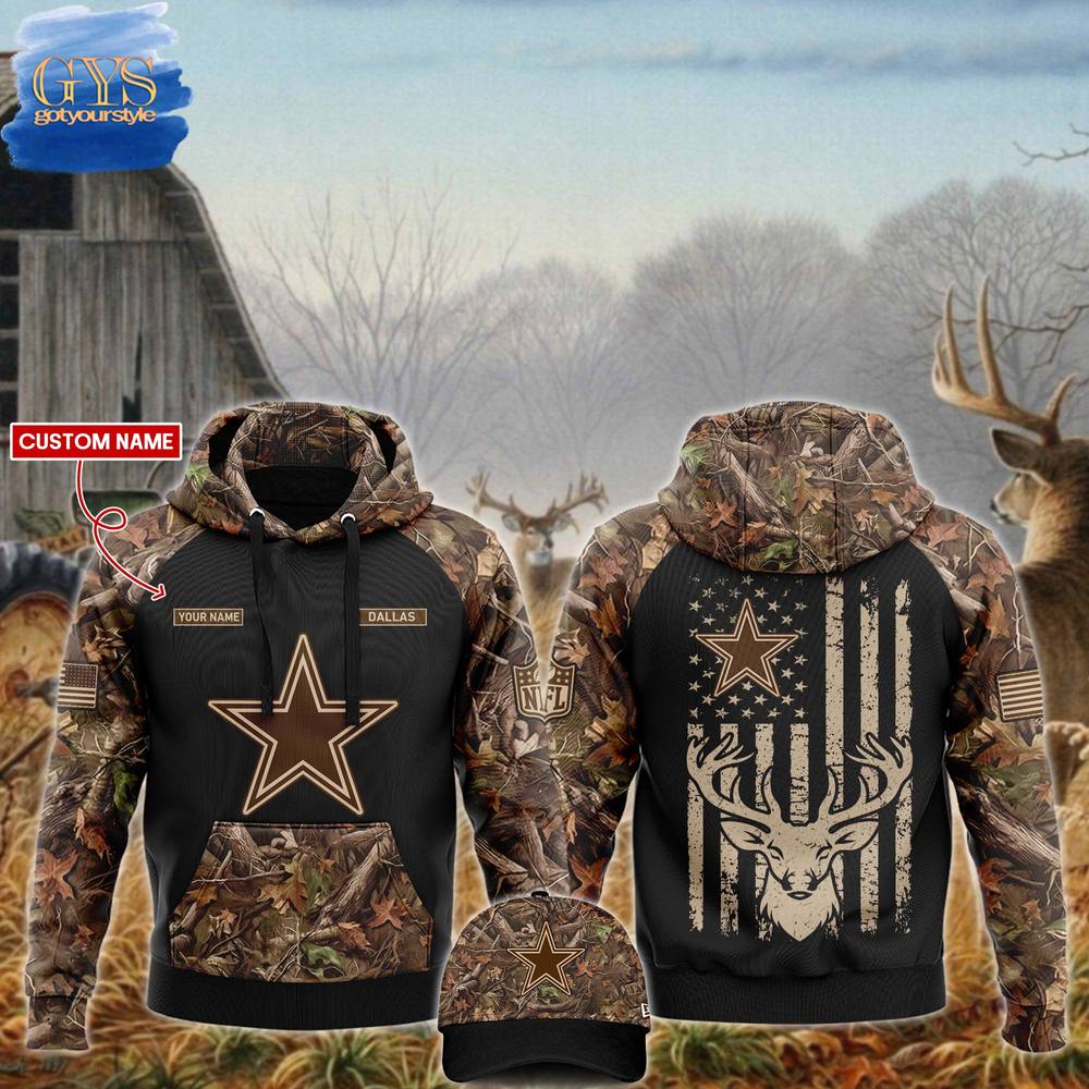 Dallas Cowboys NFL x Hunting 2024 Limited Edition Hoodie