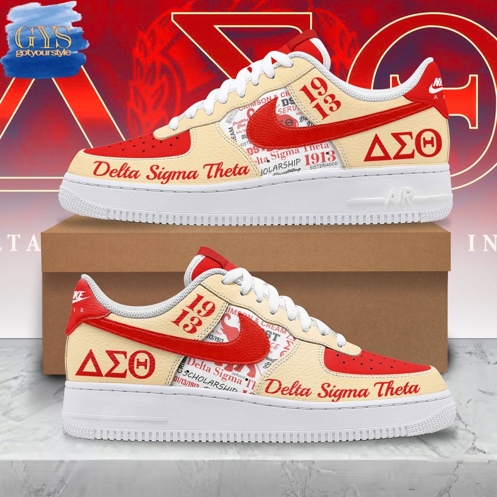 Delta Sigma Theta 1913 Limited Edition Nike Air Force 1