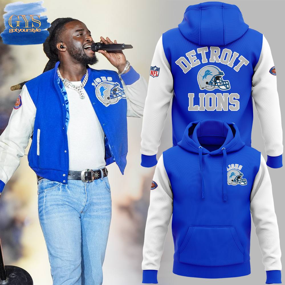 Detroit Lions x Shaboozey Special Edition Hoodie