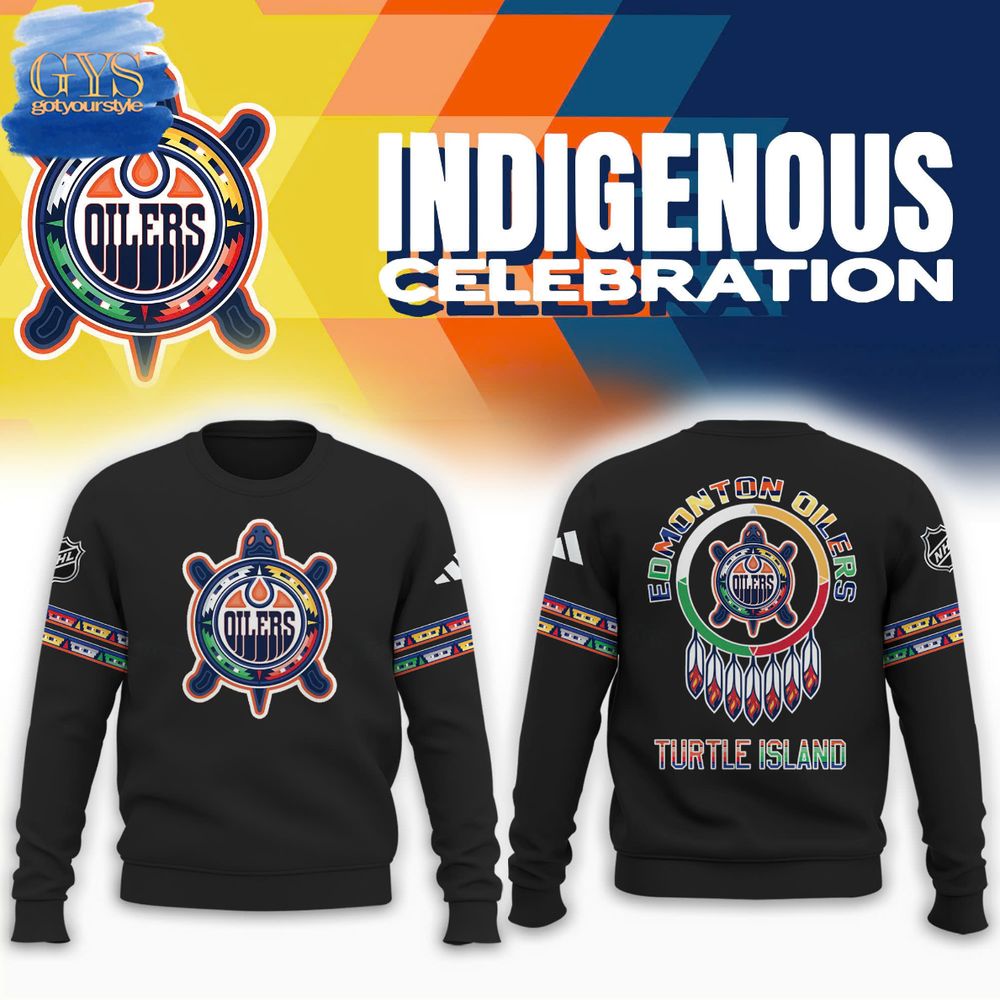 Edmonton Oilers Indigenous Celebration 2024 Limited Edition Sweatshirt