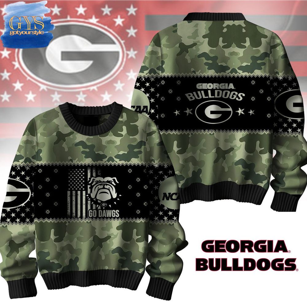 Georgia Bulldogs Veterans Day 2024 Limited Edition Sweater