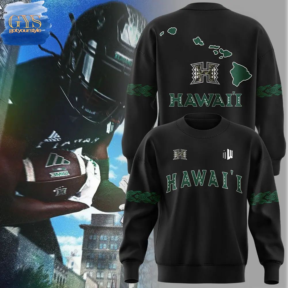 Hawaii Rainbow Warriors Military Night 2024 Limited Edition Sweatshirt