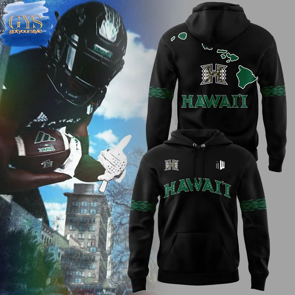 Hawaii Rainbow Warriors Military Night Limited Edition Hoodie