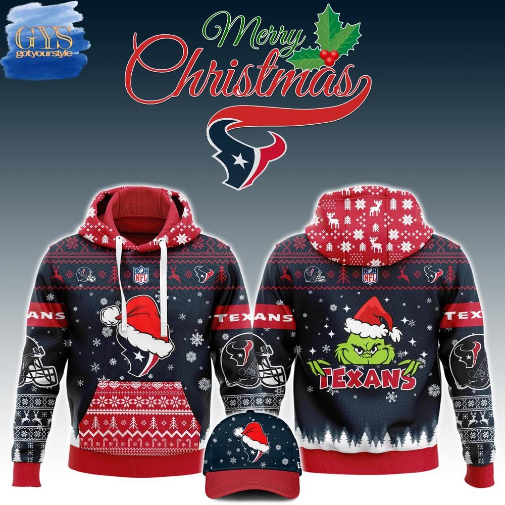 Houston Texans 2024 Christmas Limited Edition Hoodie